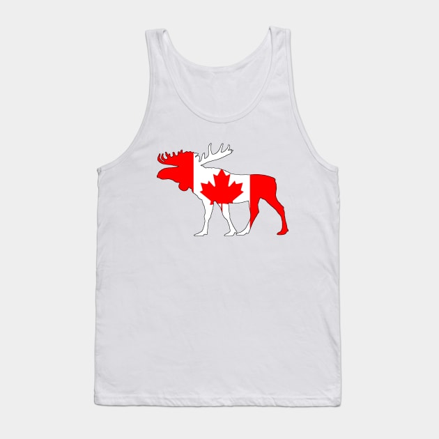 Moose Canada Tank Top by MordaxFurittus